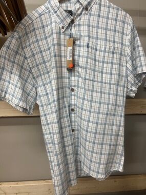 NWT M’s Heybo The Flybridge SS Button Up- Mallard